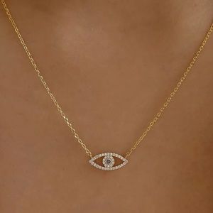 2/$10 NEW! Evil Eye Necklace Boho Hamsa Spiritual Rhinestone Dainty Diamond
